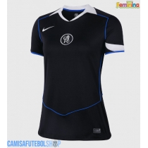 Camisa de time de futebol Chelsea Reece James #24 Replicas 3º Equipamento Feminina 2025-26 Manga Curta